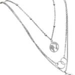 RR 925 Sterling Silver Layered Neklace 3