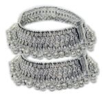 RR 925 Sterling Silver Heavy Bridal Payals 2